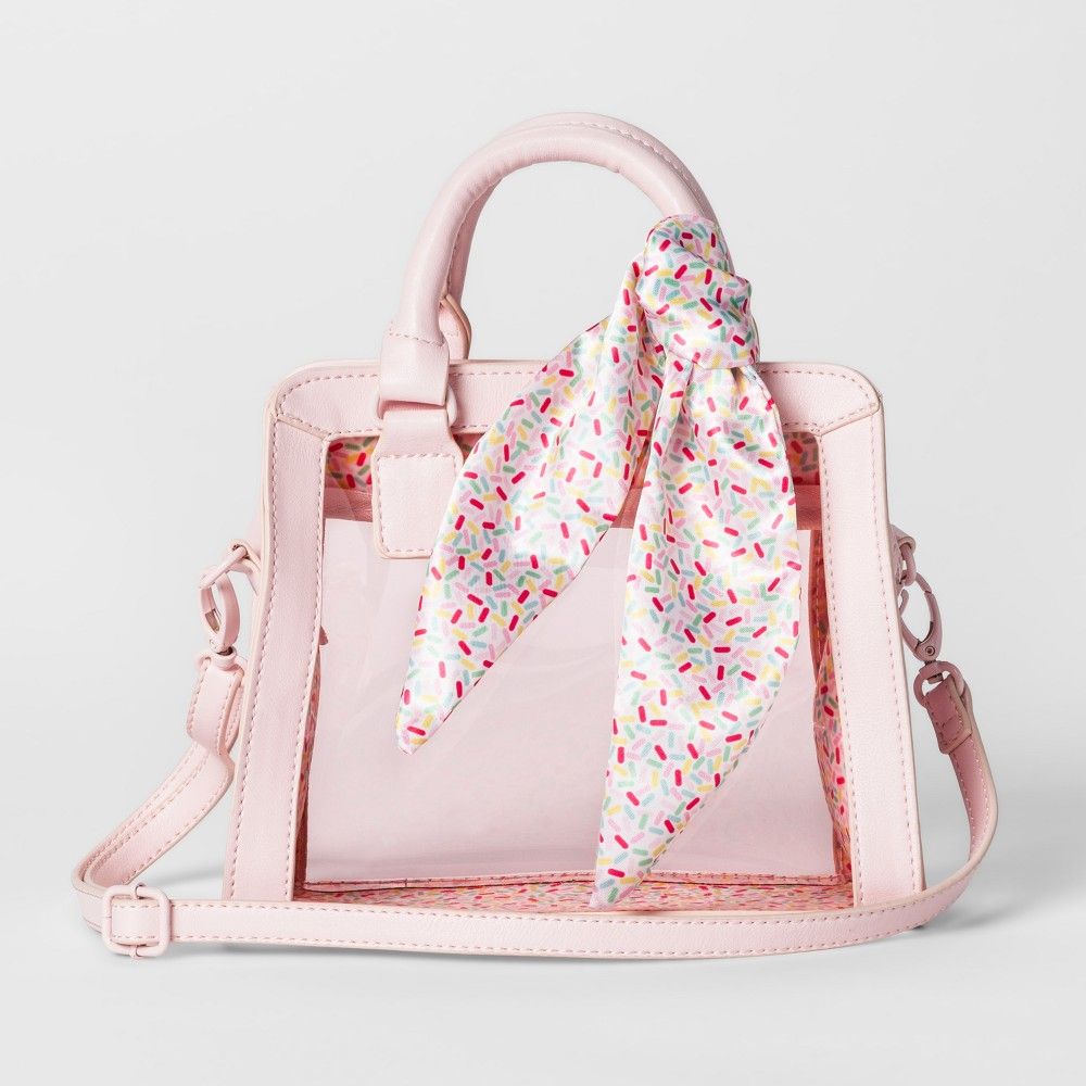 Girls' Top Handle Crossbody Bag - art class Pink | Target