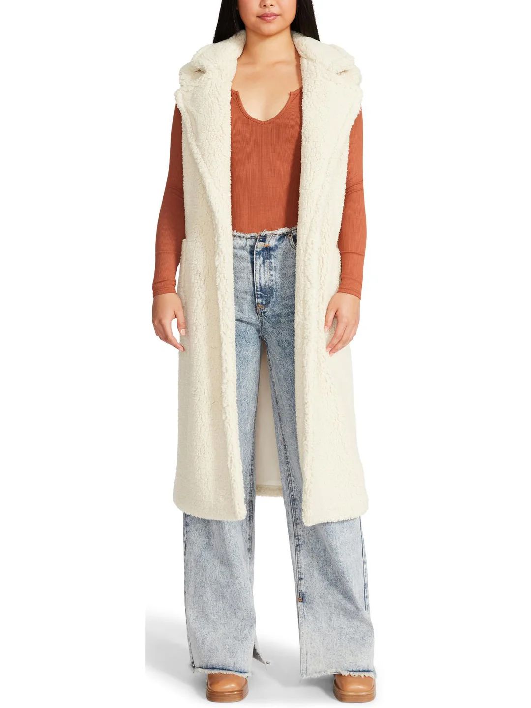 Womens Faux Fur Duster Vest | Shop Premium Outlets