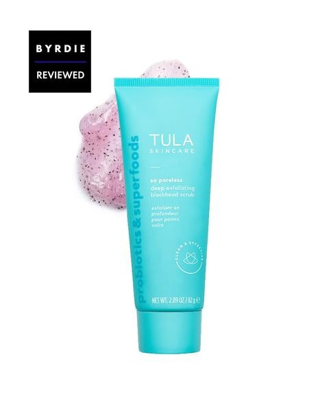 deep exfoliating blackhead scrub | Tula Skincare