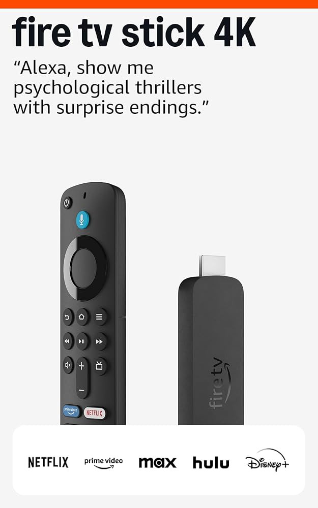 Amazon Fire TV Stick 4K (newest model) with AI-powered Fire TV Search, Wi-Fi 6, stream over 1.8 m... | Amazon (US)