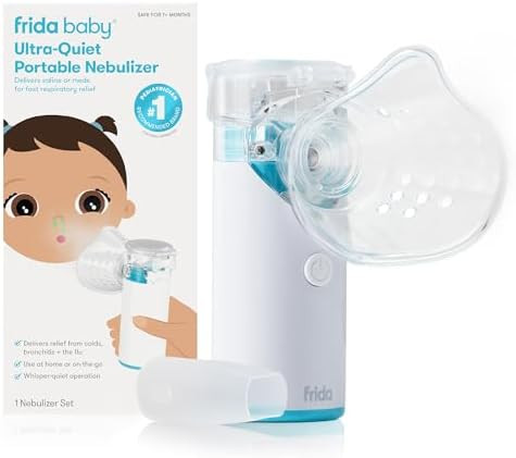Frida Baby Nebulizer for Babies, Portable Nebulizer for Kids, Babies, Infants & Adults, Ultra-Qui... | Amazon (US)