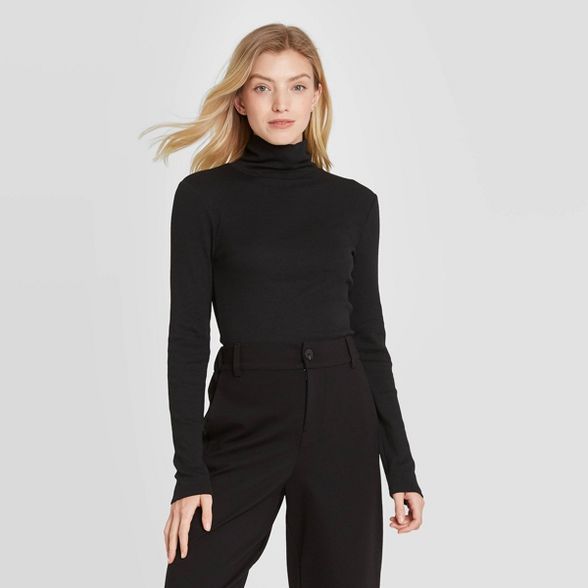 Women's Turtleneck T-Shirt - A New Day™ | Target