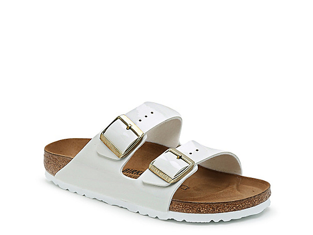 Birkenstock Arizona Slide Sandal - Women's - White | DSW