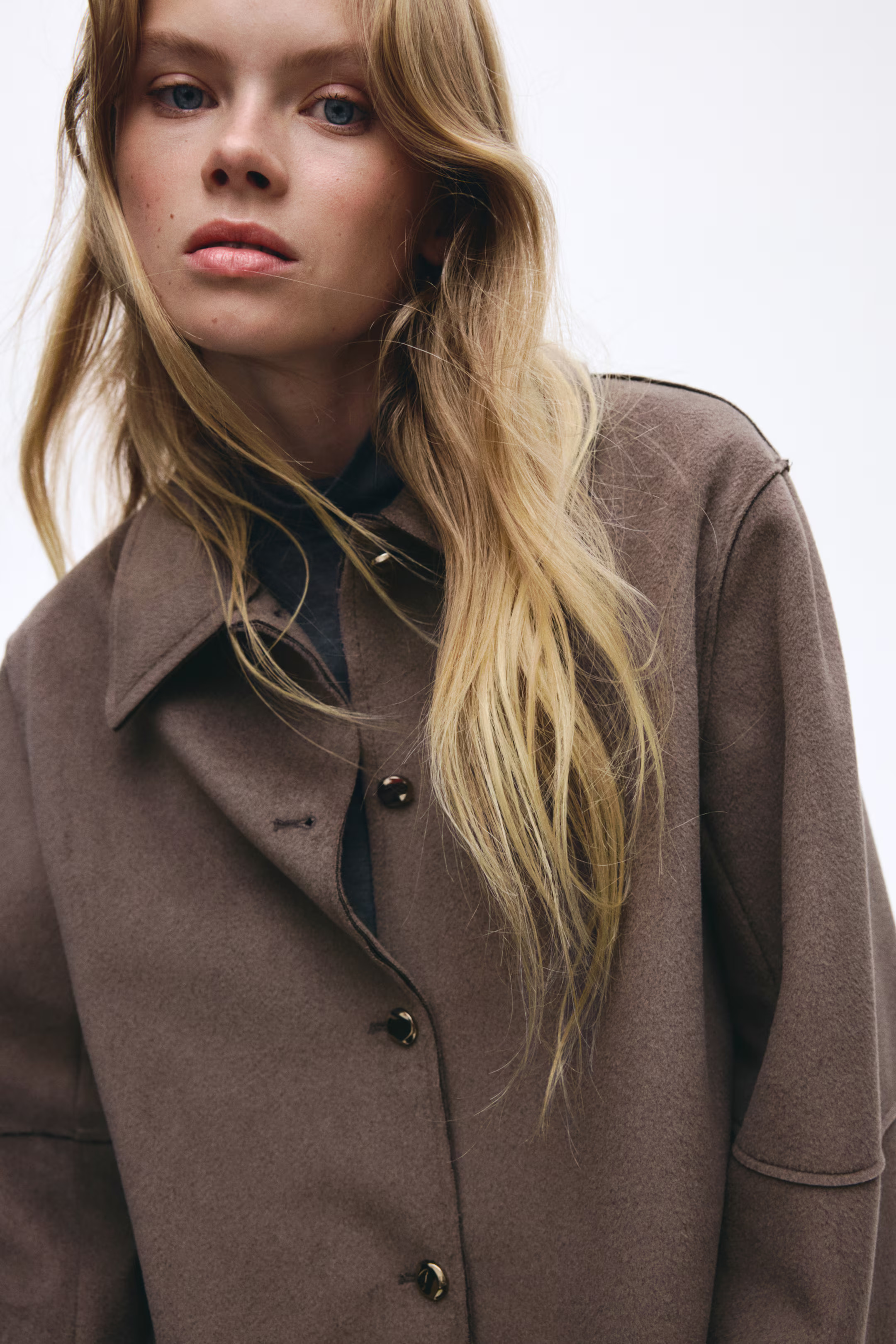 Jacke mit Kragen | H&M (DE, AT, CH, NL, FI)