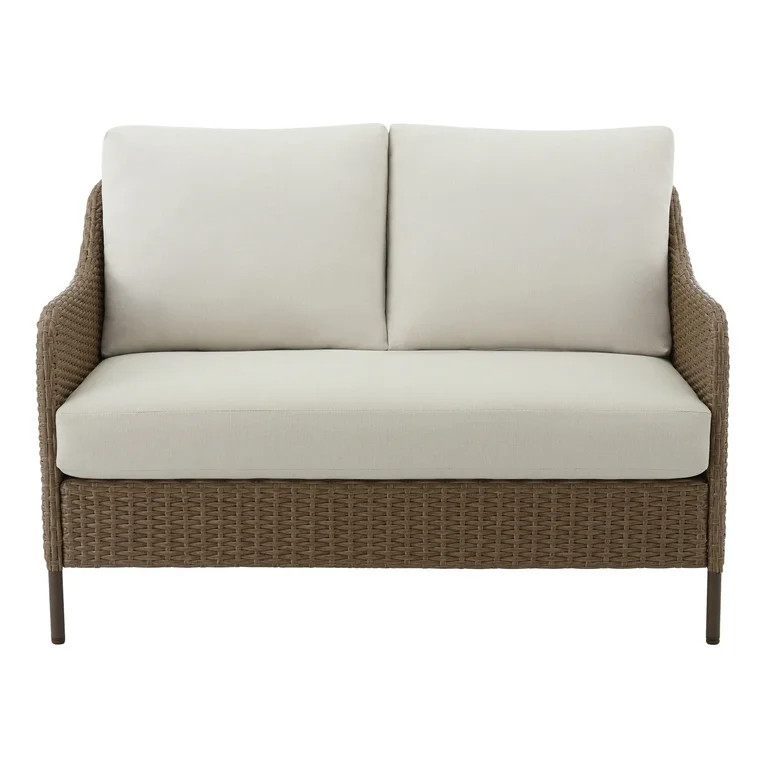 Mainstays Chelsea Outdoor Patio Loveseat | Walmart (US)