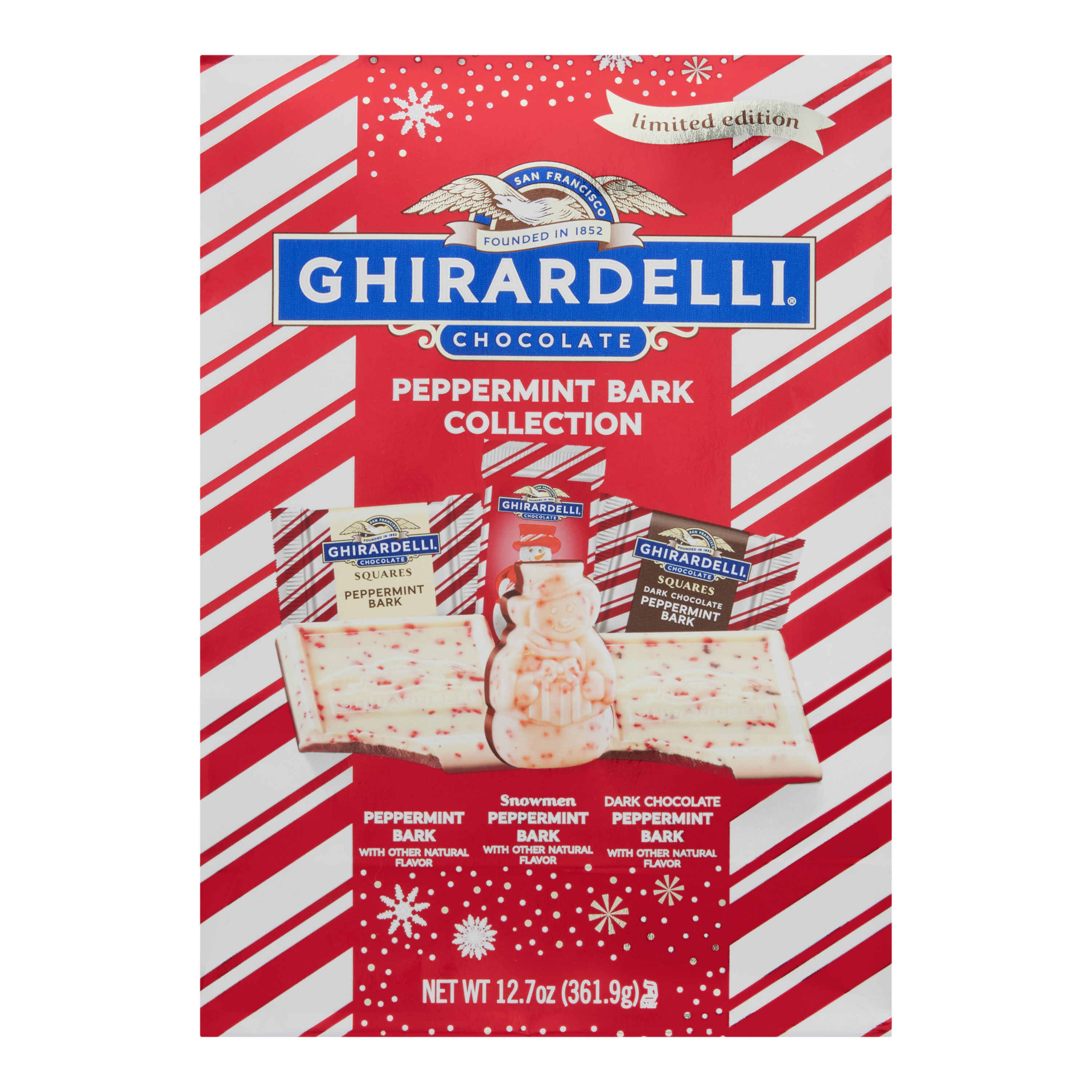 Ghirardelli Chocolate Peppermint Bark Collection Bag | World Market