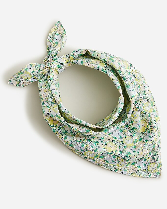 Square scarf in Liberty® print | J. Crew US