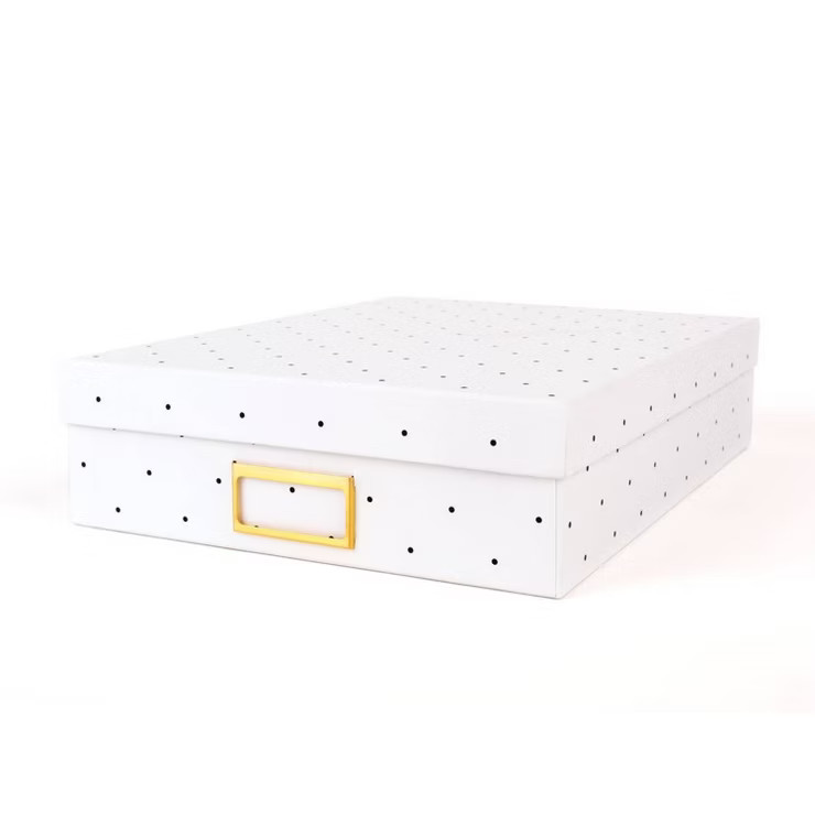 Document Box Swiss Dot - Sugar Paper Essentials | Target