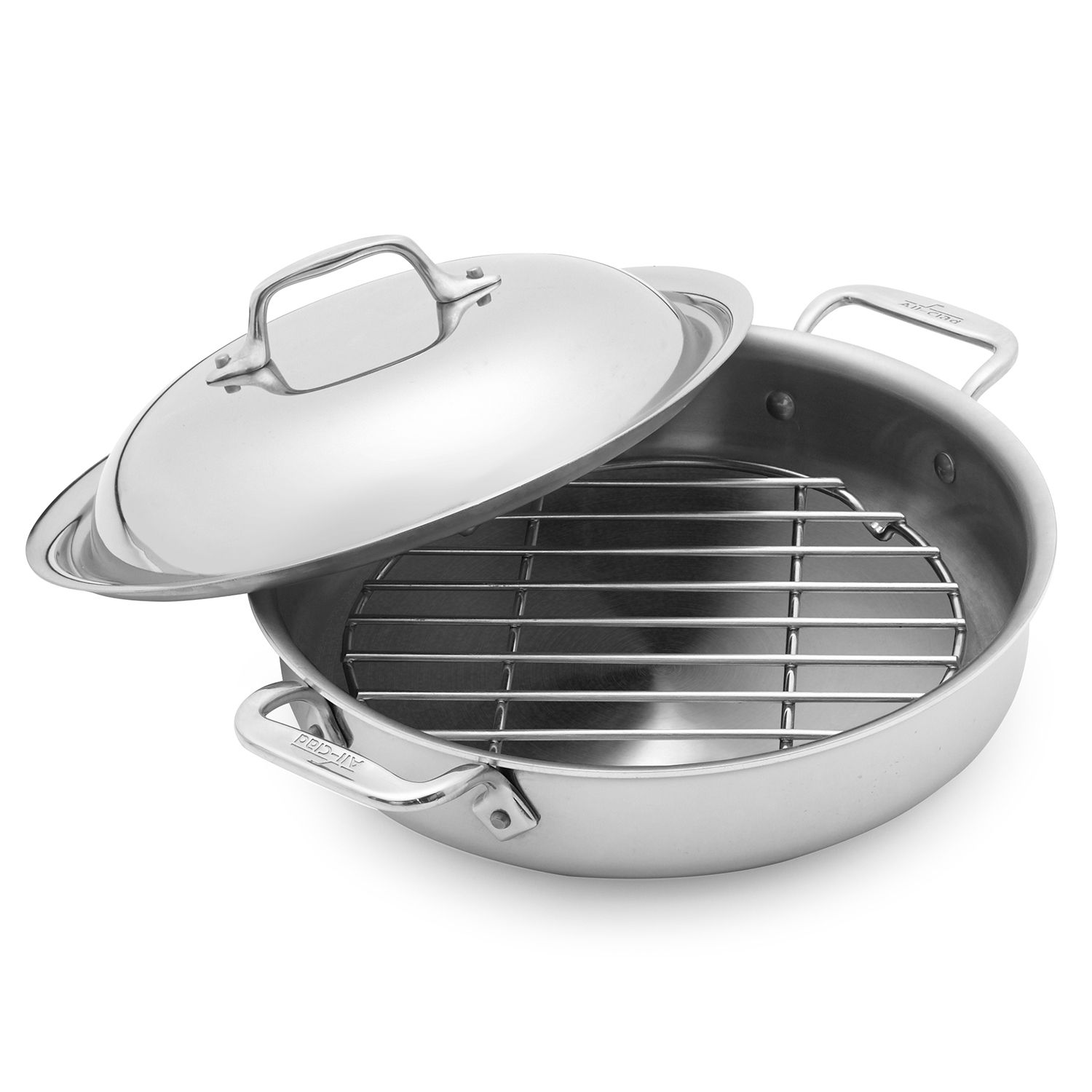 All-Clad d3 Stainless Steel Sear-and-Steam | Sur La Table