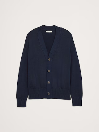 Cotton Cardigan | Banana Republic (US)