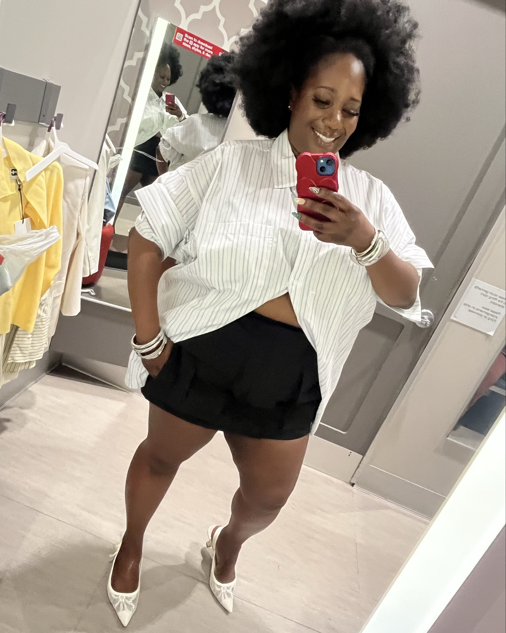 I am wearing size XXL in the skirt and XL in the skirt

#LTKOver40 #LTKgrwm #LTKPlusSize