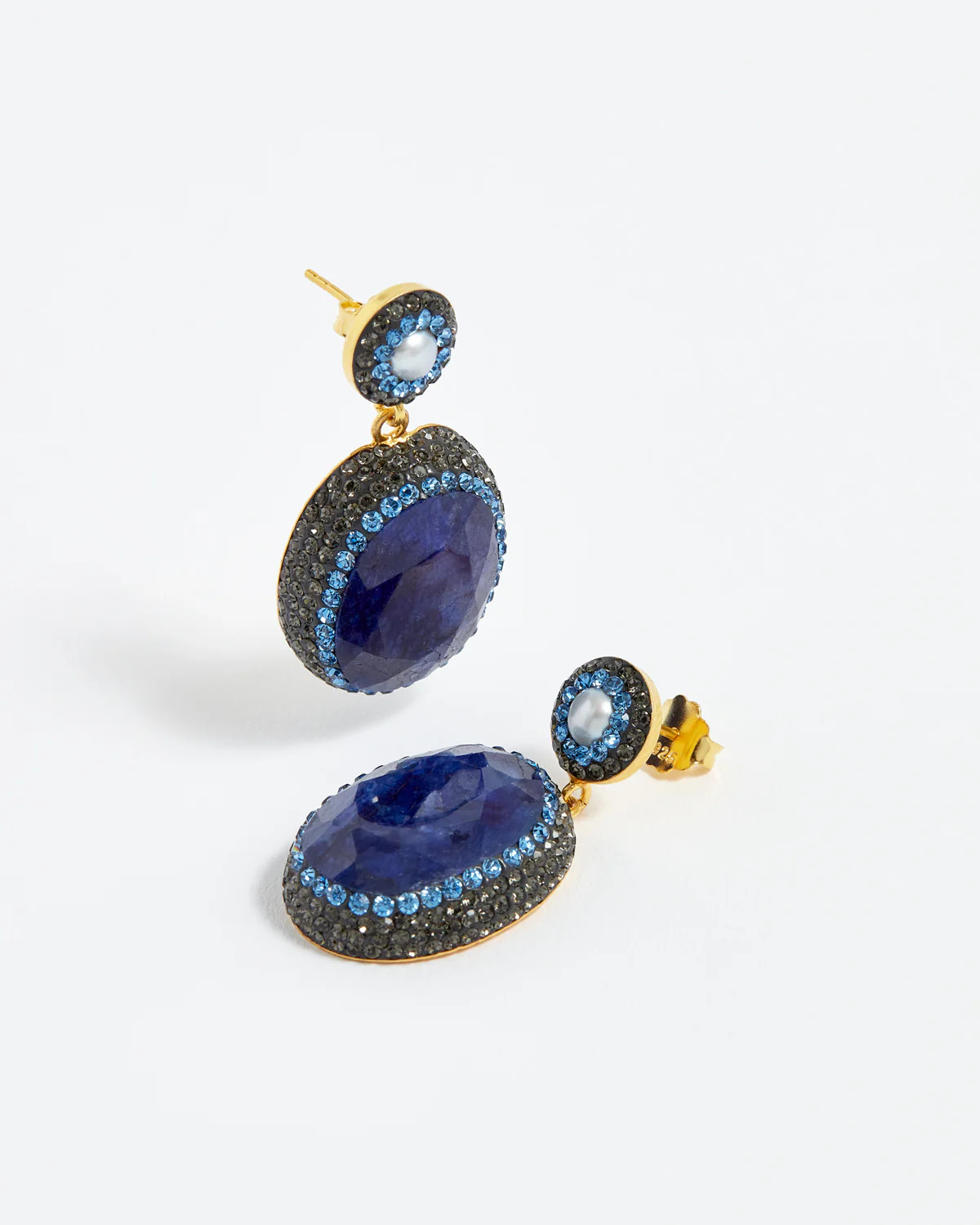 Sapphire Earrings | Soru Jewellery