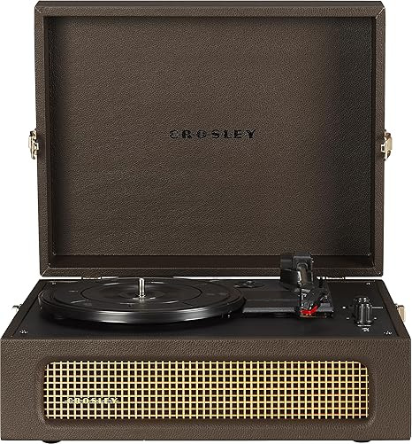 Crosley CR8017B-CO Voyager Vintage Portable Vinyl Record Player Turntable with Bluetooth in/Out a... | Amazon (US)