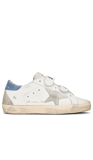 Old School Sneaker in White, Ice, & Powder Blue | Revolve Clothing (Global)