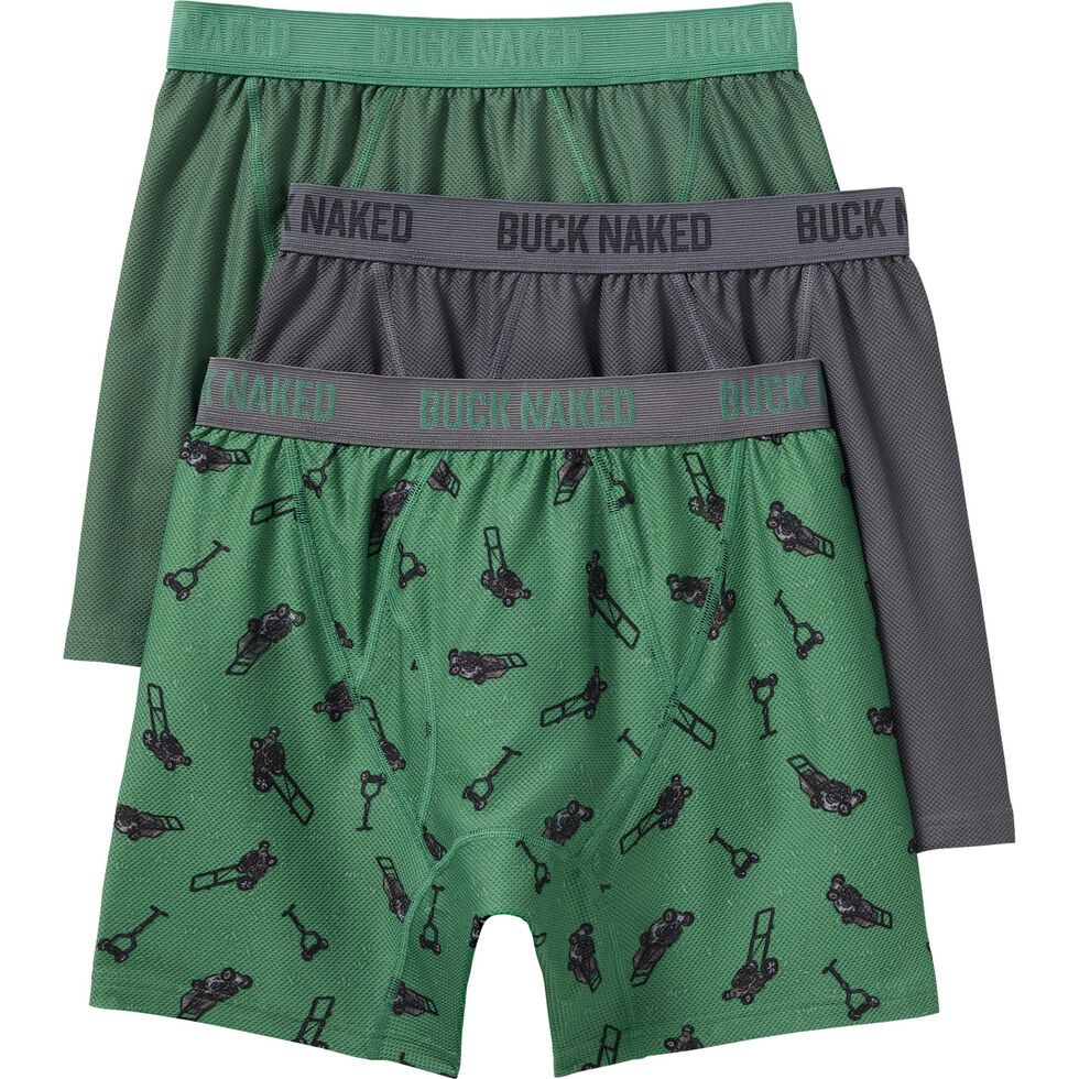 Men's Buck Naked Boxer Briefs 3-Pack | Duluth Trading Company