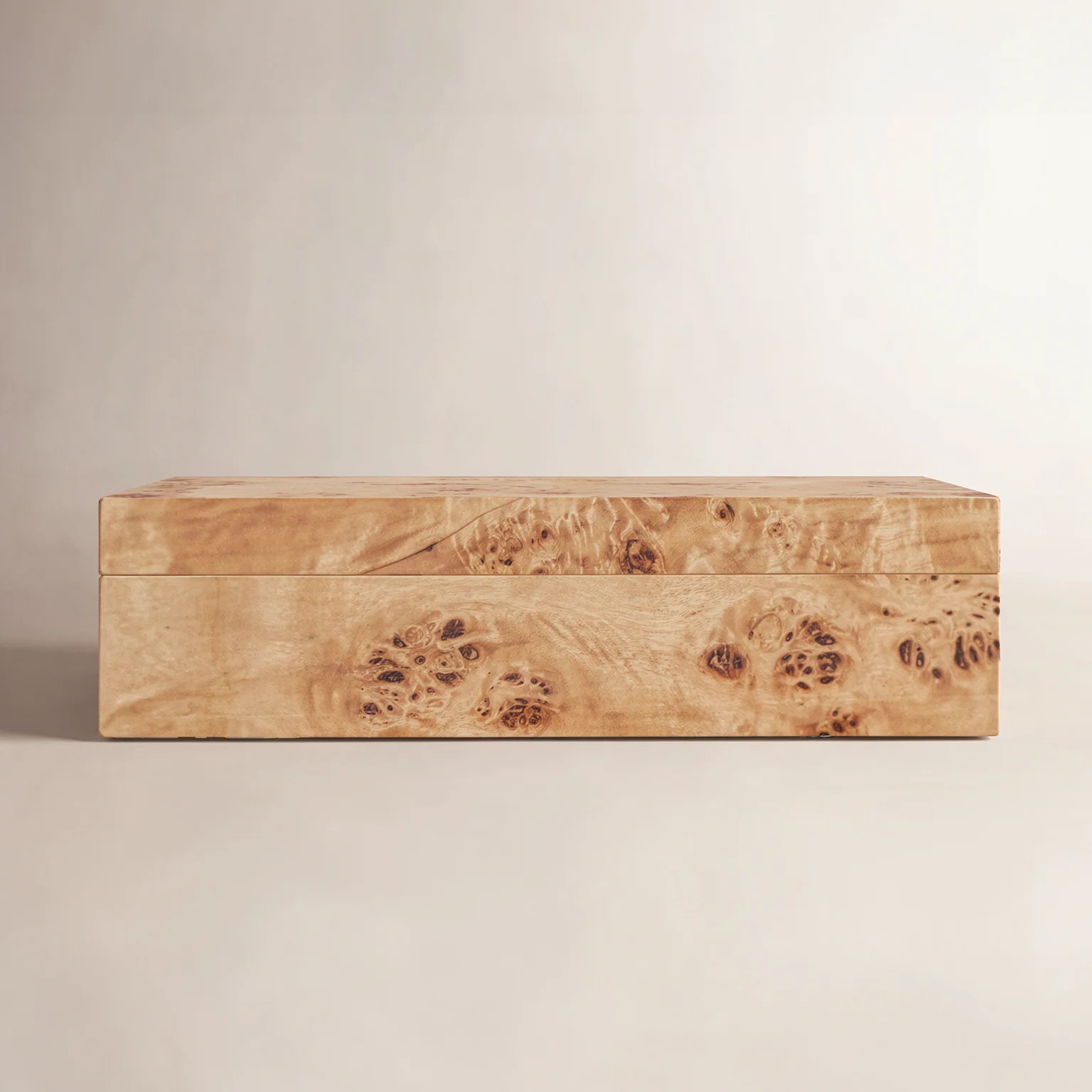 Niara Burl Wood Design Decorative Box | Birch Lane