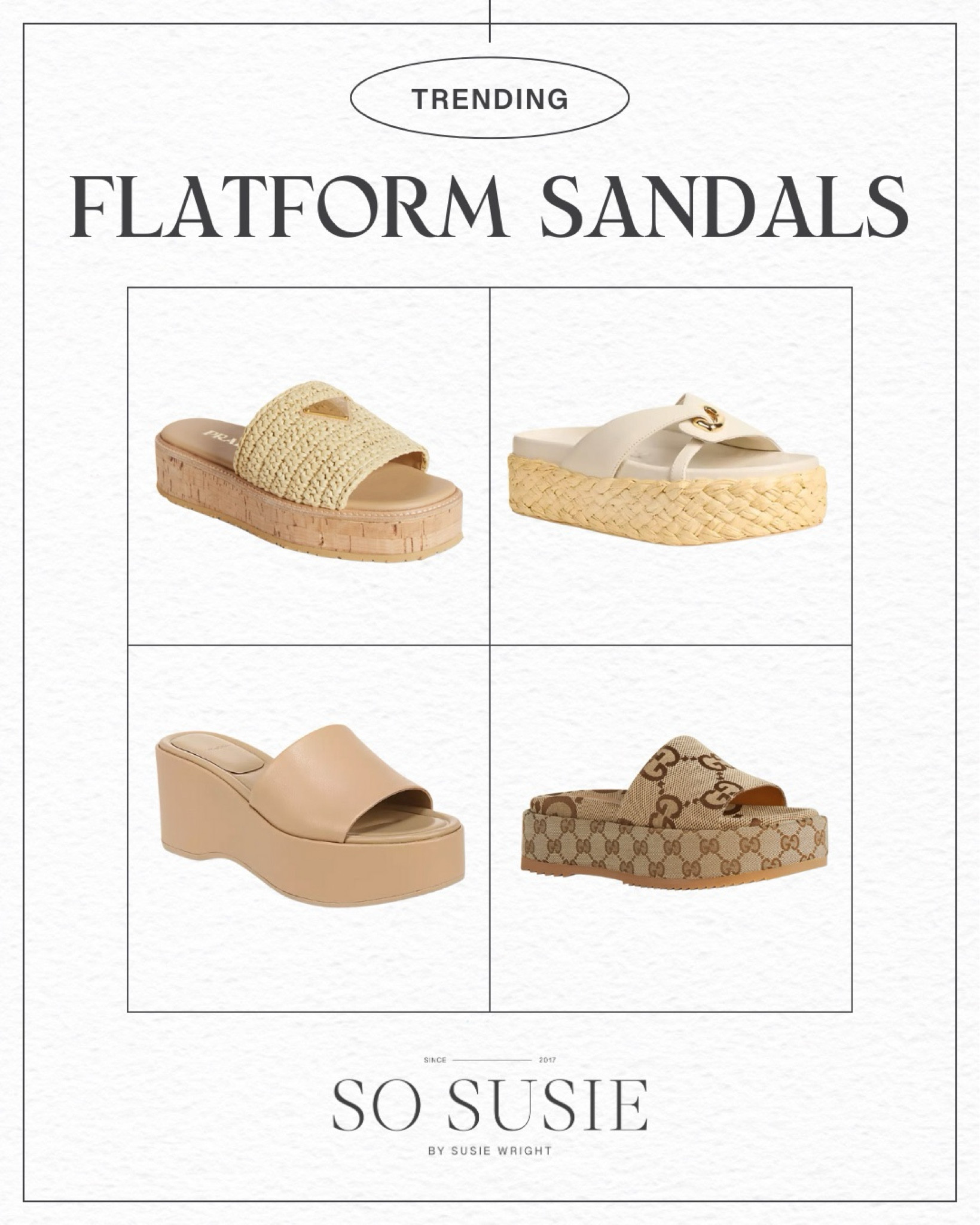 Last Spring while I was shopping on Rodeo Drive, I spotted these Gucci slides, and ever since they’ve been on my radar! Sometimes it takes me awhile to adjust to a new style, but I definitely think these are an update for an everyday summer sandal. Plus if you’re on the shorter side, any extra height is welcome!

#LTKshoecrush #LTKSeasonal #LTKover40