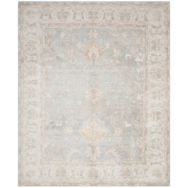 SAFAVIEH Hand-knotted Maharaja Kikuko Traditional Oriental Viscose Rug - Overstock - 13687450 | Bed Bath & Beyond