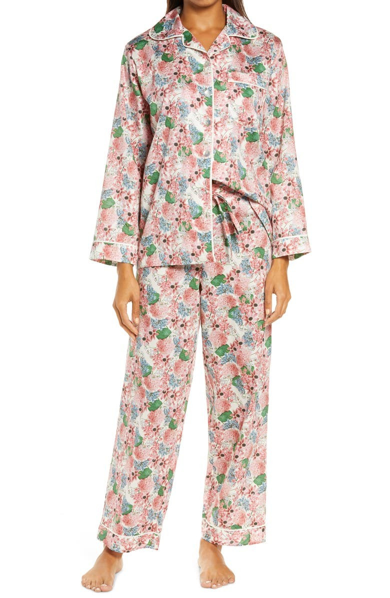 Paloma Cotton Sateen Pajamas | Nordstrom