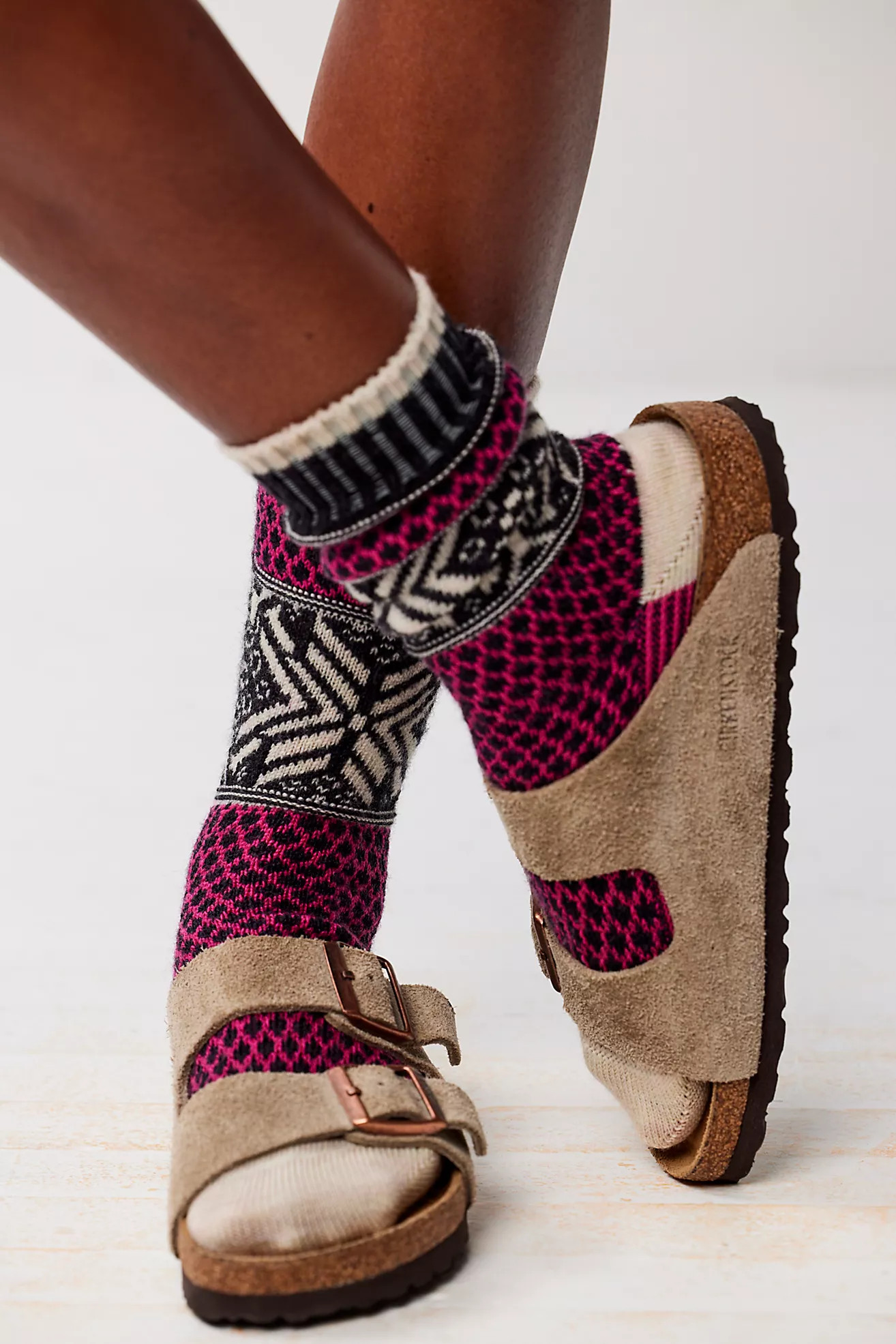 Smartwool Popcorn Snowflake Socks | Free People (Global - UK&FR Excluded)