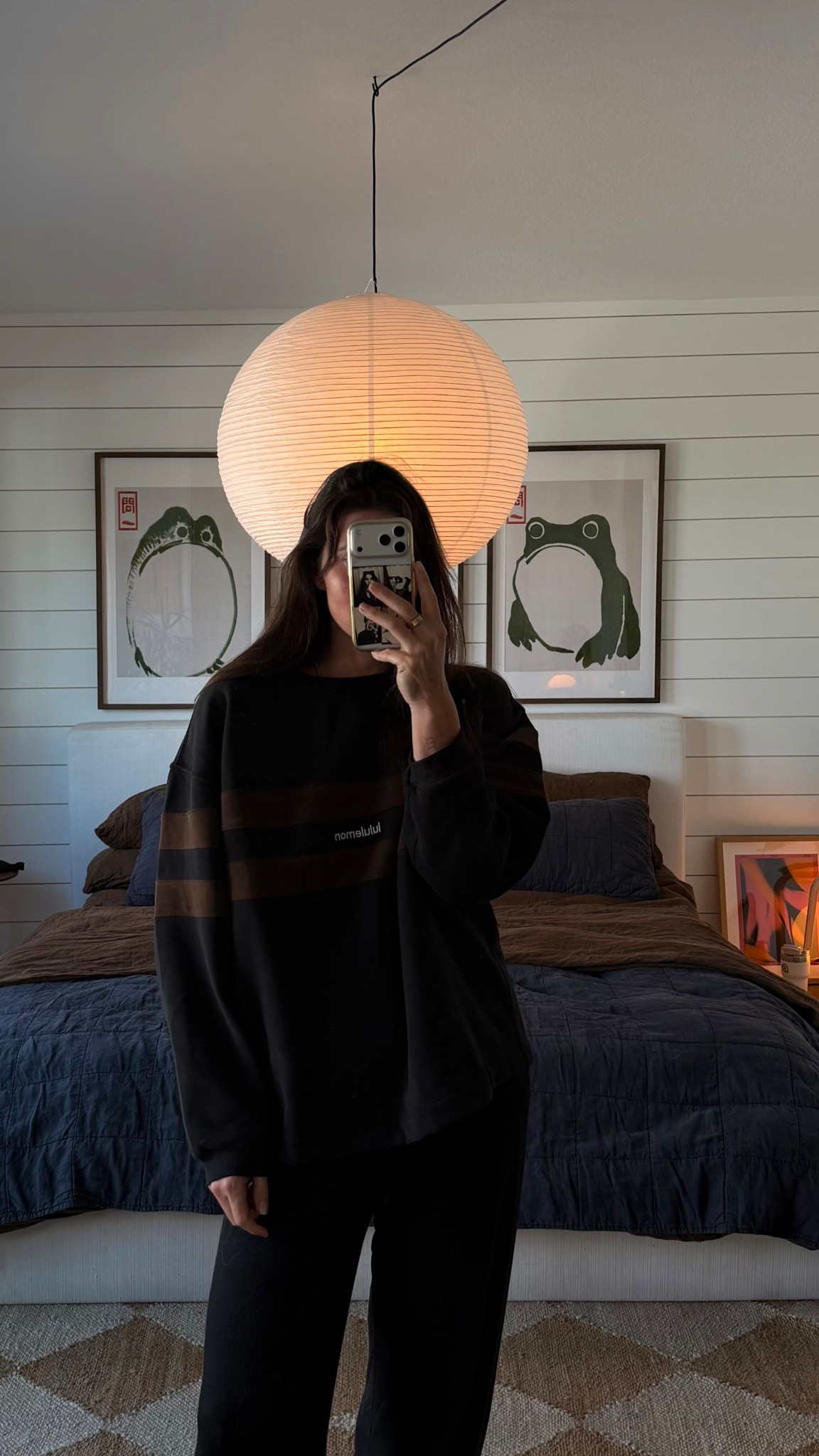 Can’t wait to get the pants this weekend!! I love this comfy crew. Def oversized, got a M for reference and it’s pretty baggy 