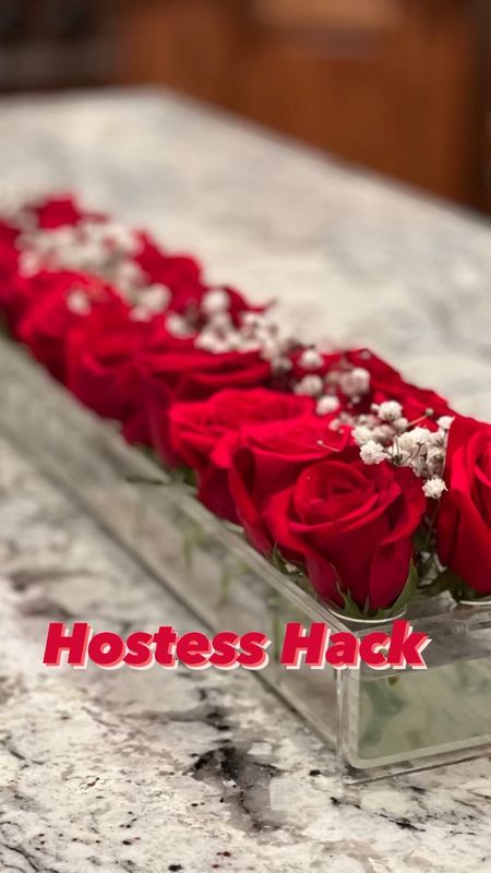 holiday decor, Hostess hack, hostess gift, acrylic vase, home decor,, Amazon find, Amazon gift idea, gift for her, gifts for her

My number one Hostess Hack?
This amazing acrylic vase!
🙌🏻
At 24” long, 4” wide, and 3 1/4” high, this acrylic centerpiece knows how to make a statement! (And make you look like you’re the hostess with the mostest  - even if you are decidedly NOT 🙋‍♀️🤣!) It has 18 holes on top for you to add seasonal flowers. (Mine are from the grocery store 🛒.)

I hosted a very pink and girly Baby Shower over the weekend and then had family friends over last night, and all I had to do in between was swap out the flowers!
🌹🌸🌷🌺
It makes a great gift - for yourself 😁 or others!


#LTKSeasonal #LTKHoliday #LTKhome