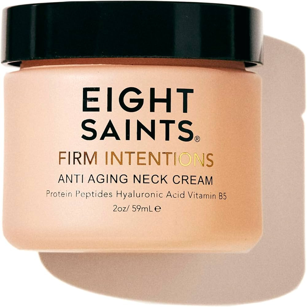 Eight Saints Firm Intentions Anti Aging Neck Cream, Natural & Organic, For Firming Skin and Reduc... | Amazon (US)