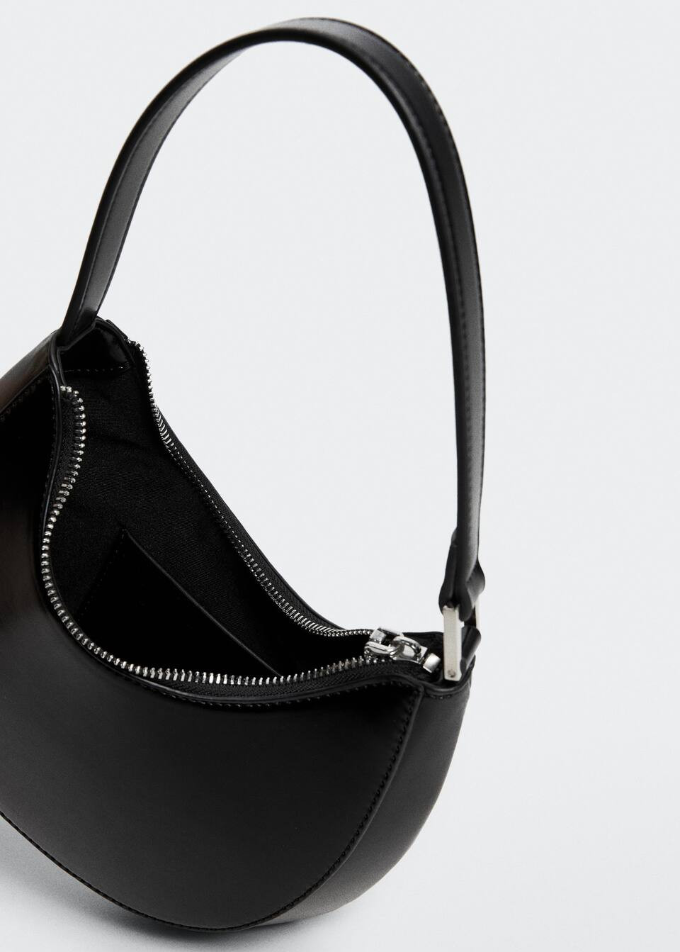 Oval short handle bag -  Women | Mango USA | MANGO (US)