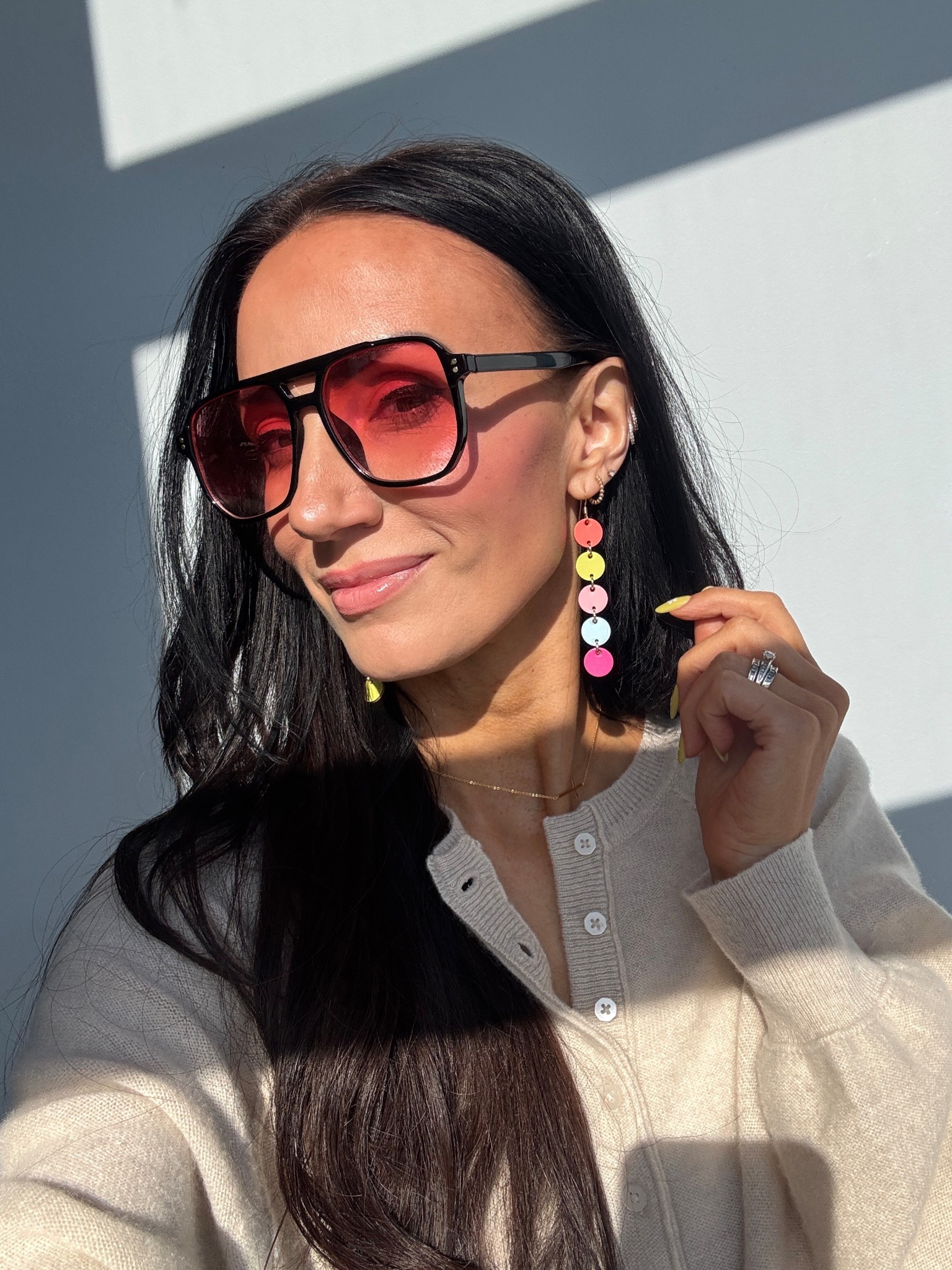 The prettiest palette in one super lightweight earring- on sale for March 