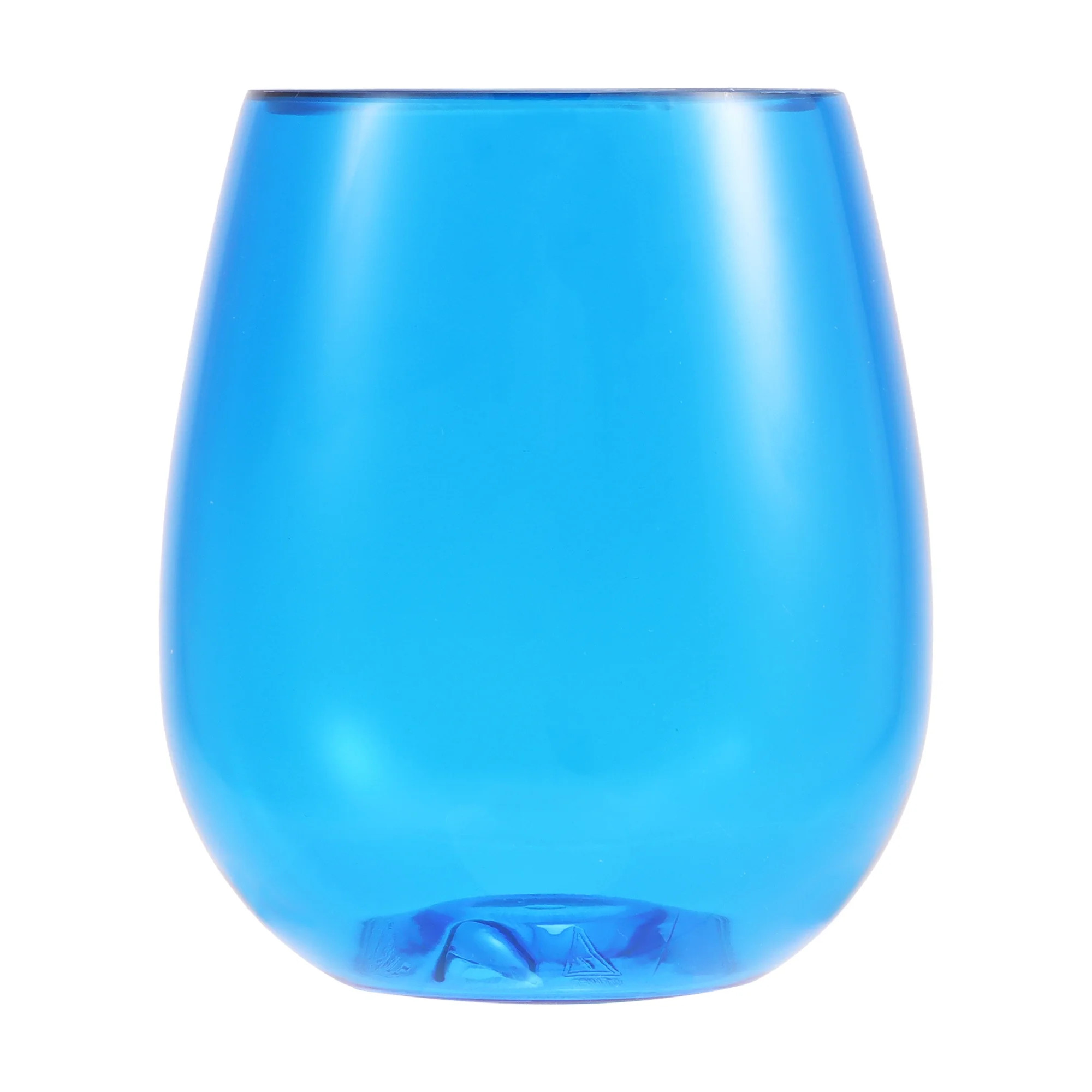 Plastic Stemless Wine Tumbler, Blue, 18 oz, Patriotic by Way To Celebrate | Walmart (US)
