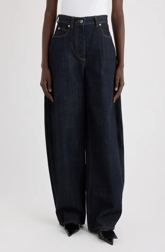 Le de-Nîmes Ovalo Wide Leg Jeans | Nordstrom