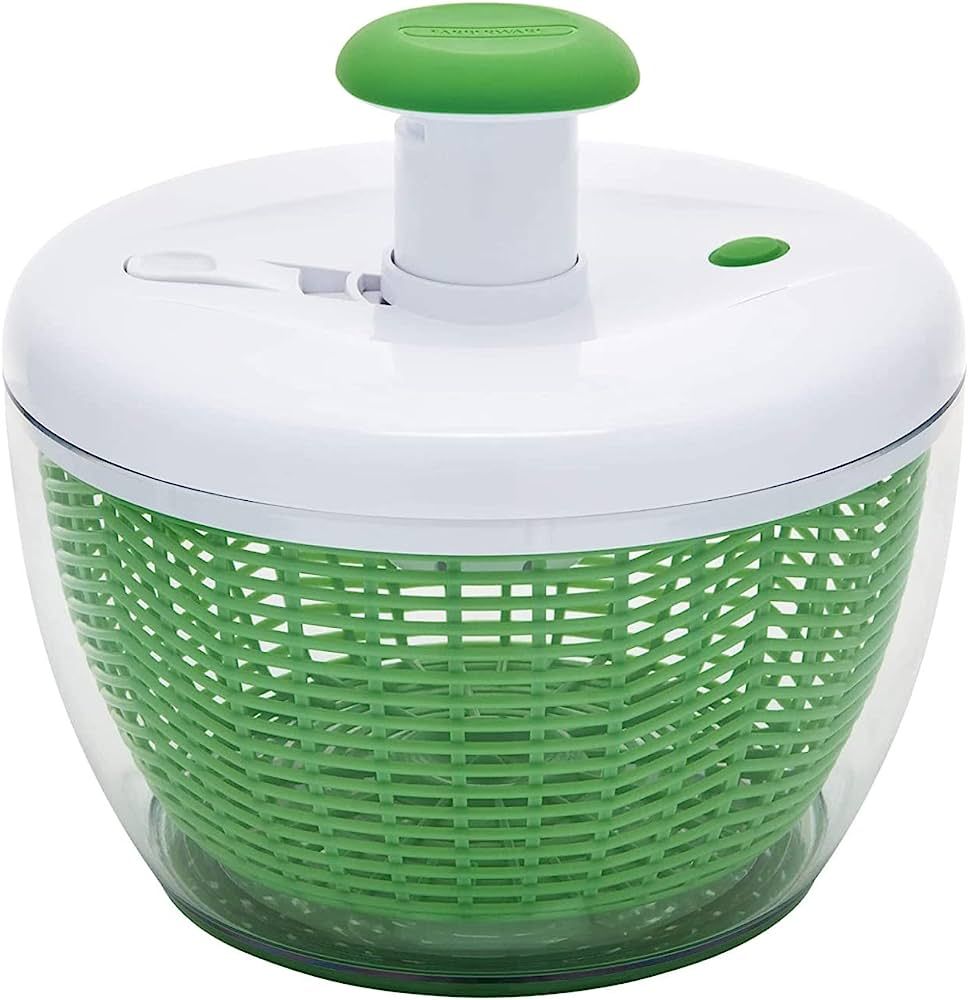 Farberware Easy to use pro Pump Spinner with Bowl, Colander and Built in draining System for Fres... | Amazon (US)
