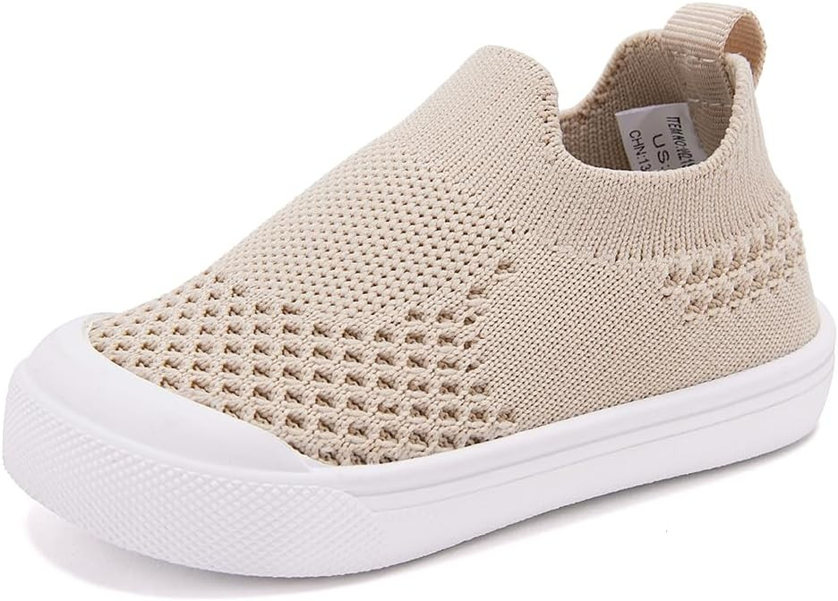 BMCiTYBM Baby Sneakers Girls Boys Lightweight Breathable Mesh First Walkers Shoes 6-24 Months | Amazon (US)