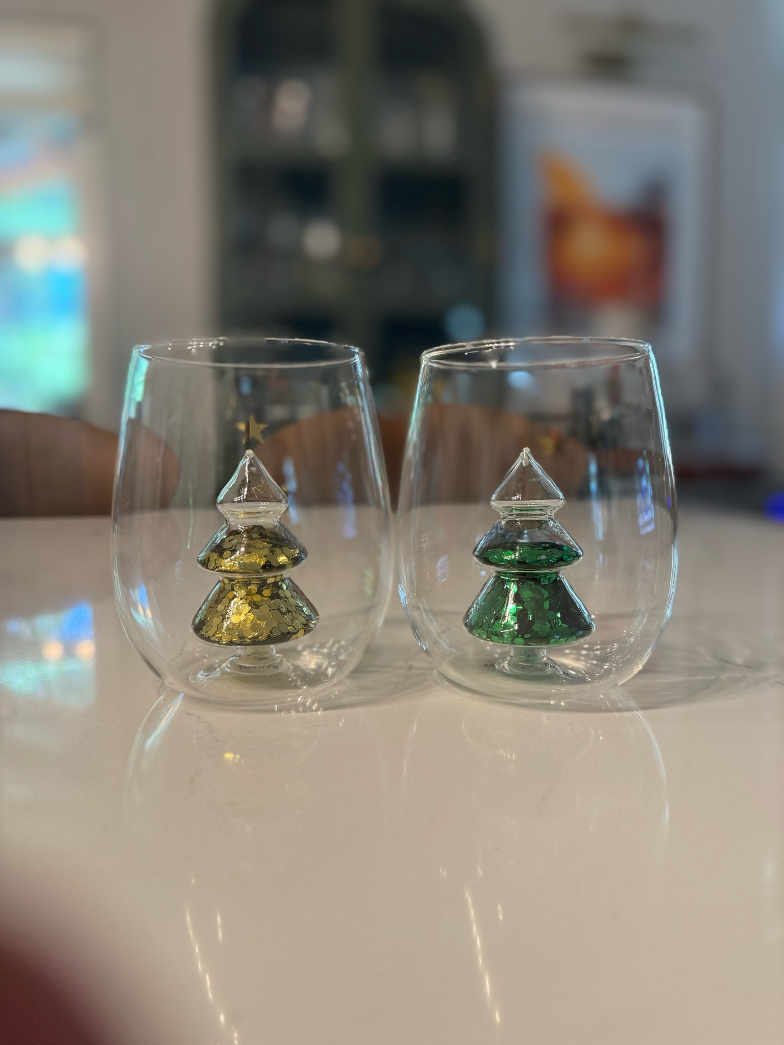 These are the coolest wine glasses!  I can’t wait to use this this holiday season !

#LTKParties #LTKHome #LTKFindsUnder50