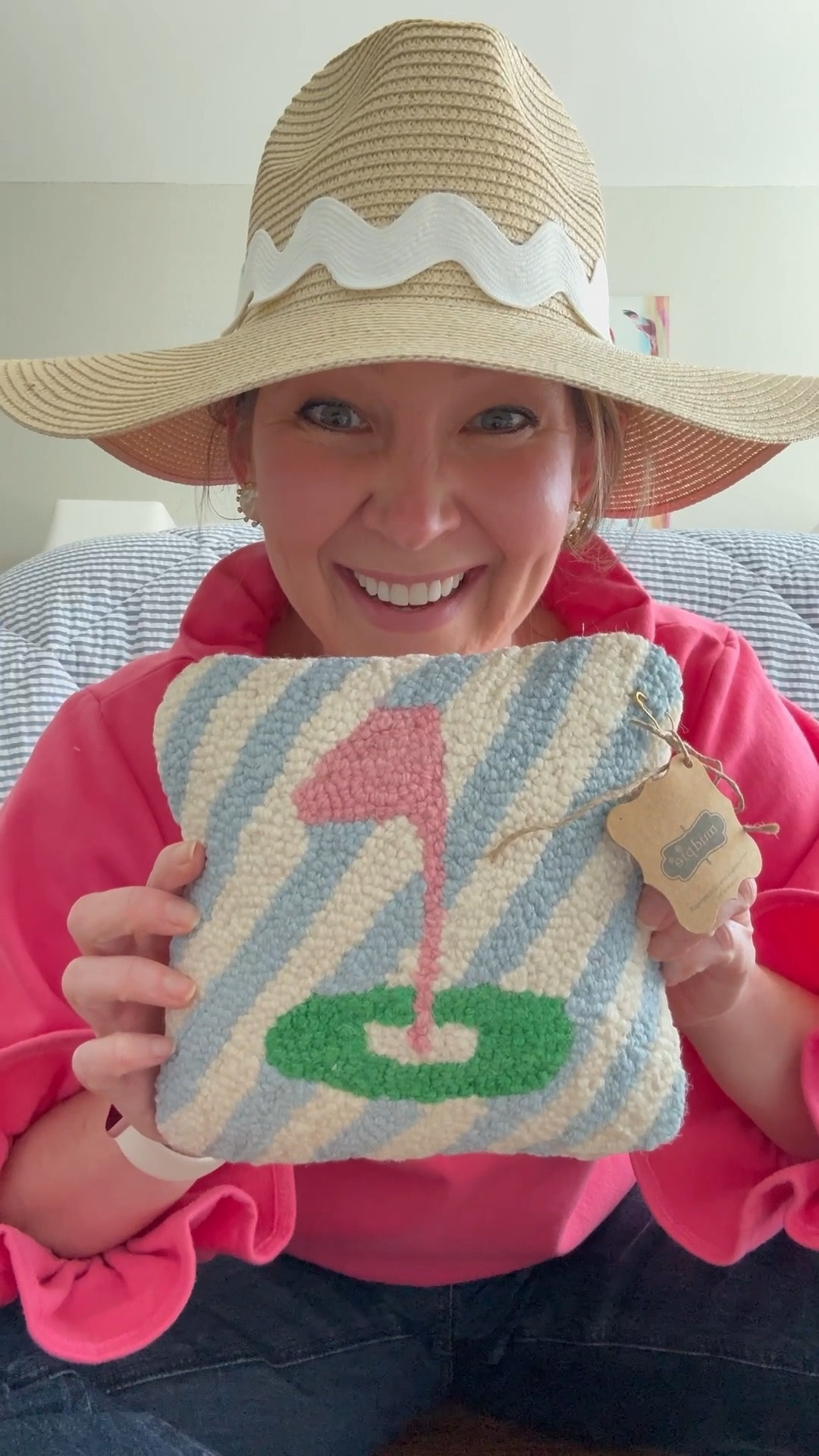 Mud Pie golf pillow
Mud Pie ric rac straw hat

ALWAYSAGNES has a code — AGNES15 — you can use on your next order! 

#LTKHome #LTKSeasonal #LTKWatchNow
