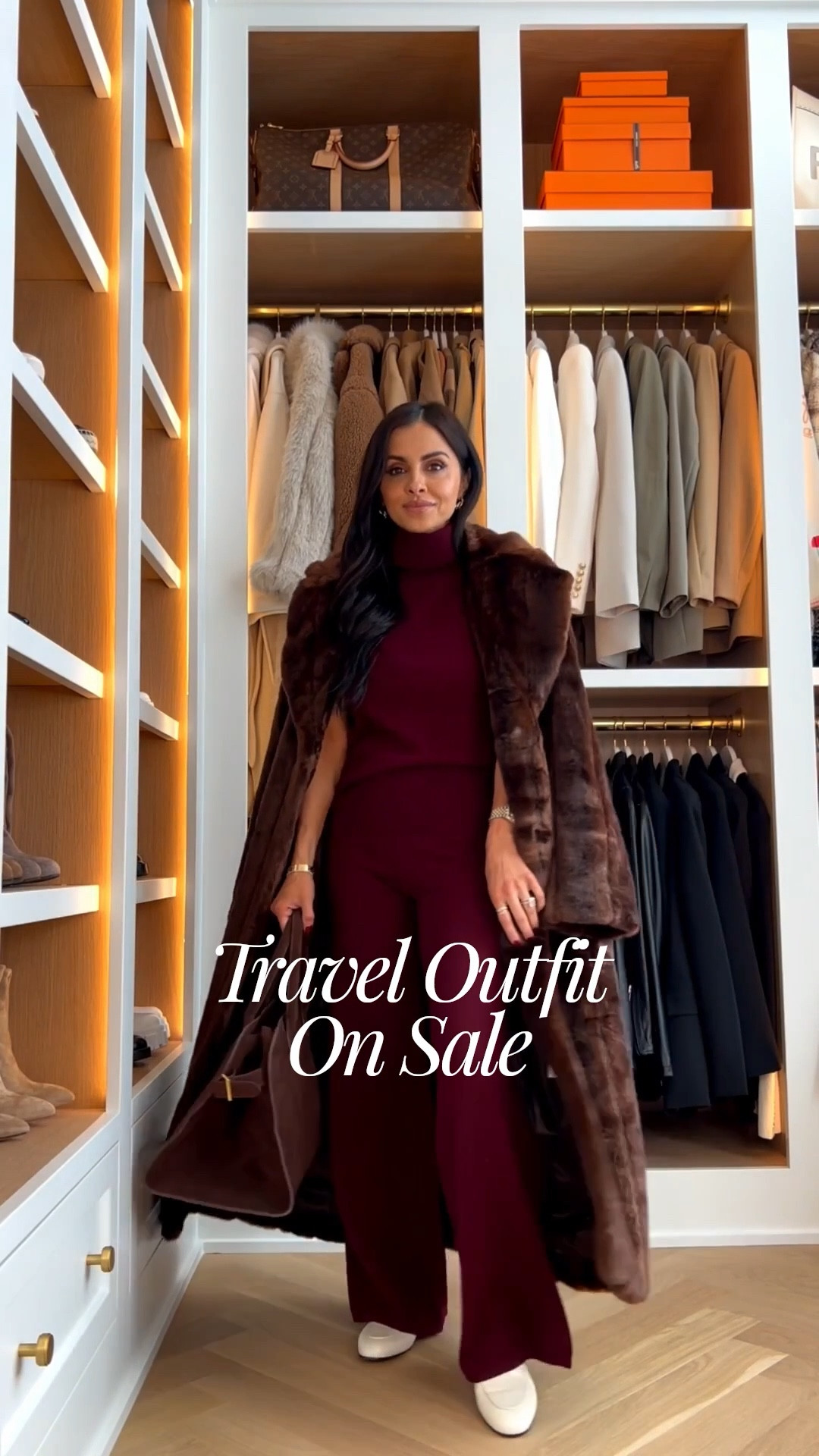 Winter travel outfit on sale
Faux fur coat on sale for a limited time
Burgundy cashmere set on sale 

#LTKSeasonal #LTKSaleAlert #LTKTravel