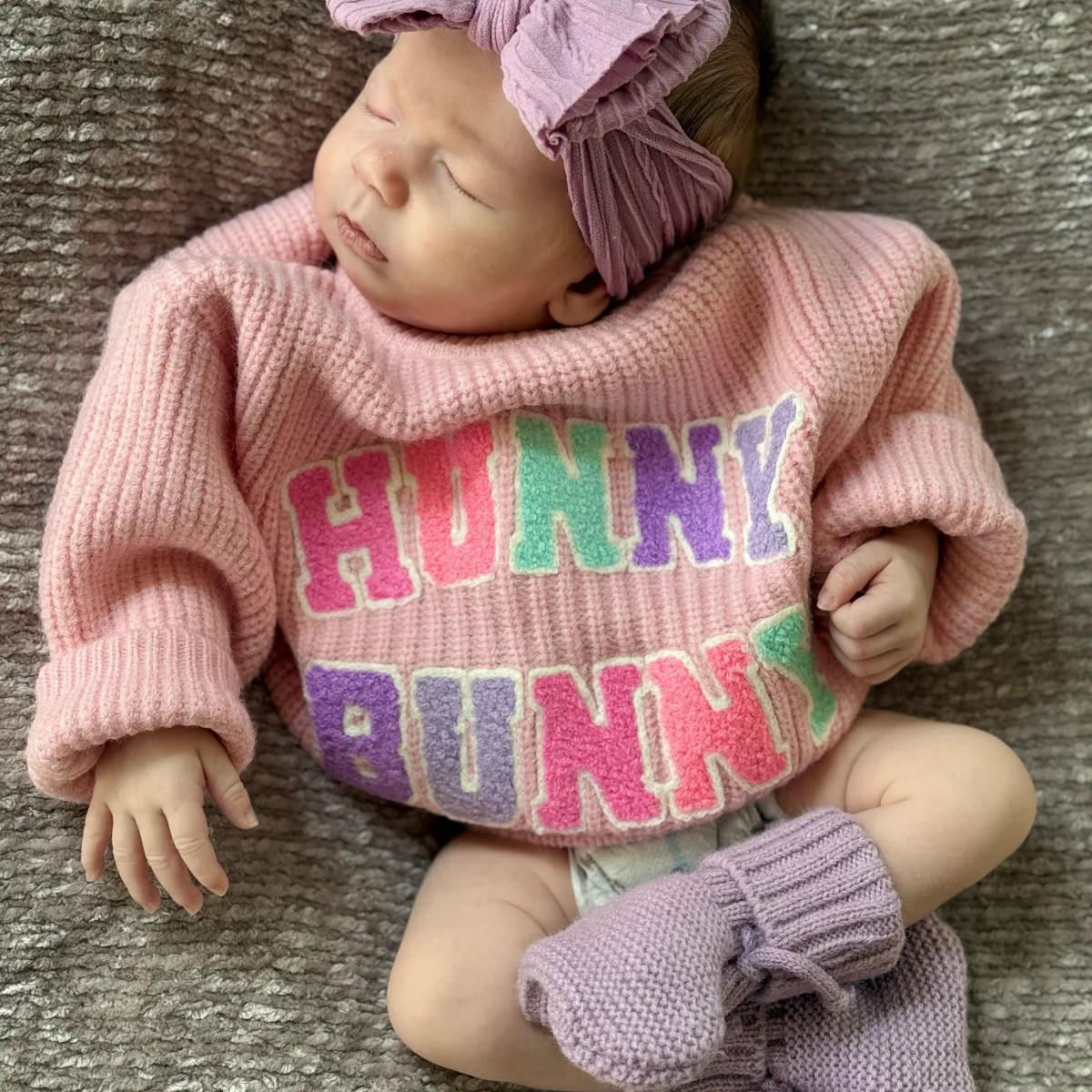 Knit Sweater, Hunny Bunny | SpearmintLOVE