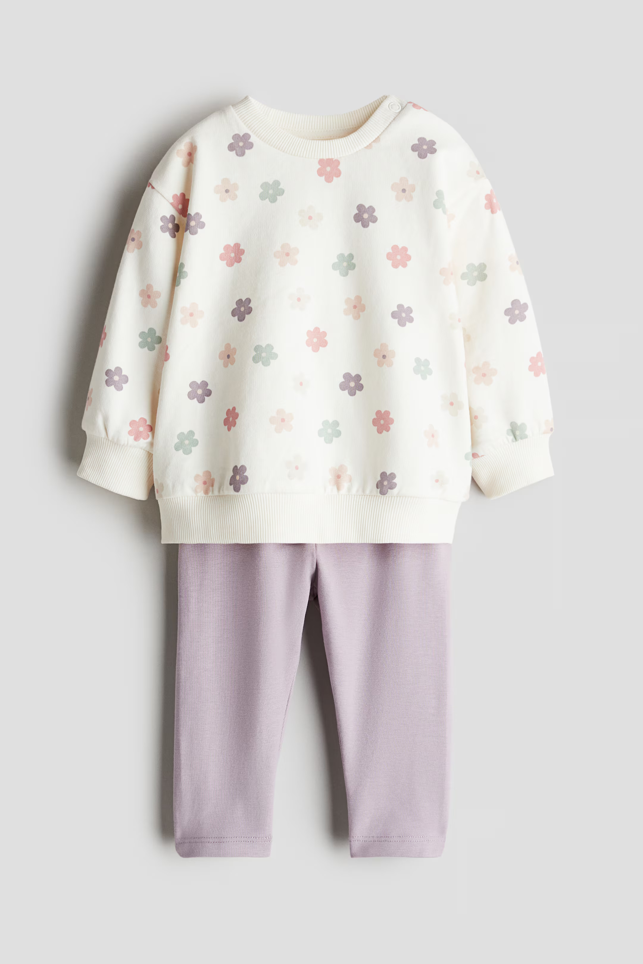 2-piece Sweatshirt and Leggings Set | H&M (US + CA)