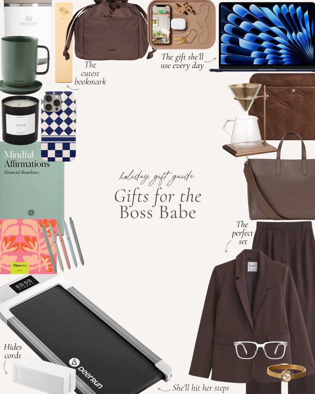 I’ve rounded up holiday gifts perfect for the working boss girl. These picks are all about style, organization, and little touches that make her day feel a bit more elevated.

#LTKSeasonal #LTKGiftGuide #LTKWorkwear