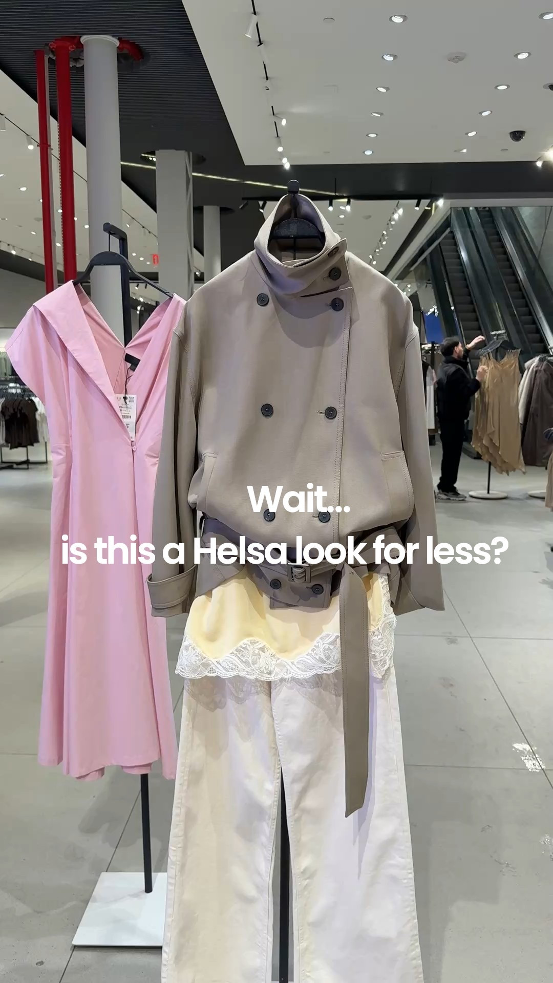 Helsa energy, for less.
This jacket gives quiet wealth vibes and immediately reminded me of the sold-out, influencer-favorite Helsa jacket everyone was chasing. The low-slung belt detail is what gives this classic trench a modern, sophisticated edge, turning something timeless into something intentional and current.

Style tip
Let the jacket be the moment. Keep everything underneath clean and minimal so the focus stays on the shape, the belt detail, and the overall silhouette.

Shop the exact pieces or similar ones below.

#LTKootd #LTKWorkwear #LTKgrwm