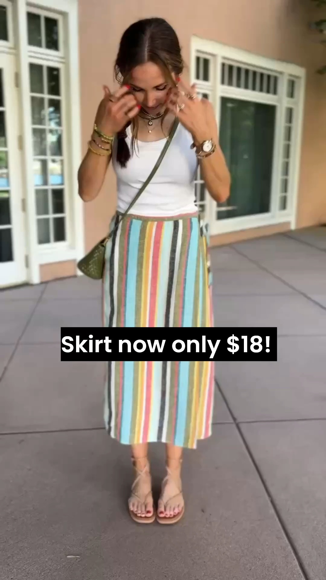 @Target skirt now only $18!

#LTKgrwm #LTKootd #LTKSaleAlert