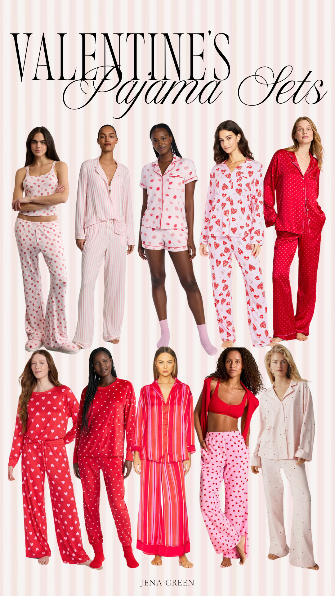 Valentine's Pajamas | Valentine's Day Pajama Pajamas | Valentine's Fay Pajama Sets 

 #LTKmorningroutine #LTKSeasonal #LTKFindsUnder100