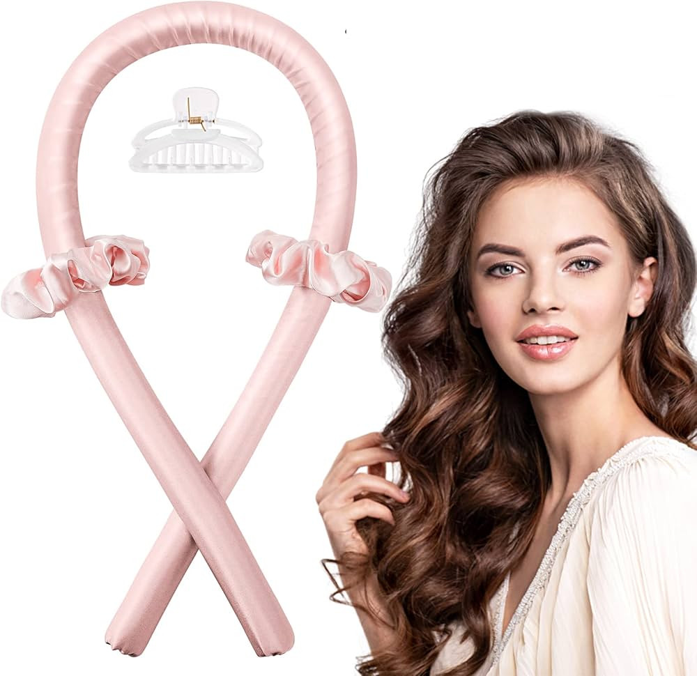 Heatless Hair Curler for Medium/Long Hair, IENIN Hair Rollers Heatless Curls to Sleep in Soft Foa... | Amazon (US)