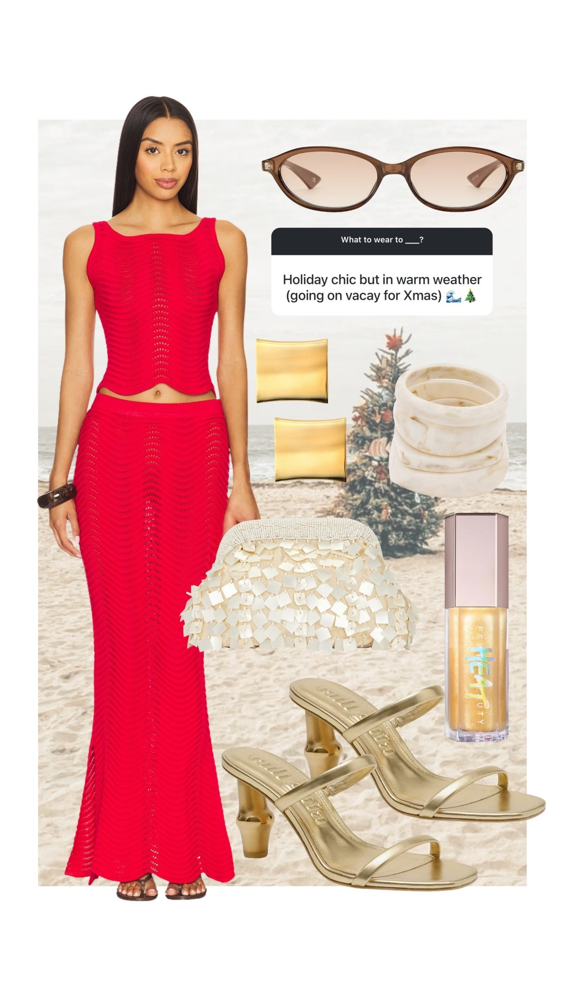 What to wear; holiday chic on a beach vacation
#kathleenpost

Christmas outfit, holiday outfit, Christmas at the beach, holiday on the beach, vacation outfit, resortt

#LTKTravel #LTKHoliday