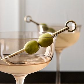 Archer Stainless Steel Cocktail Picks (Set of 6) | West Elm (US)