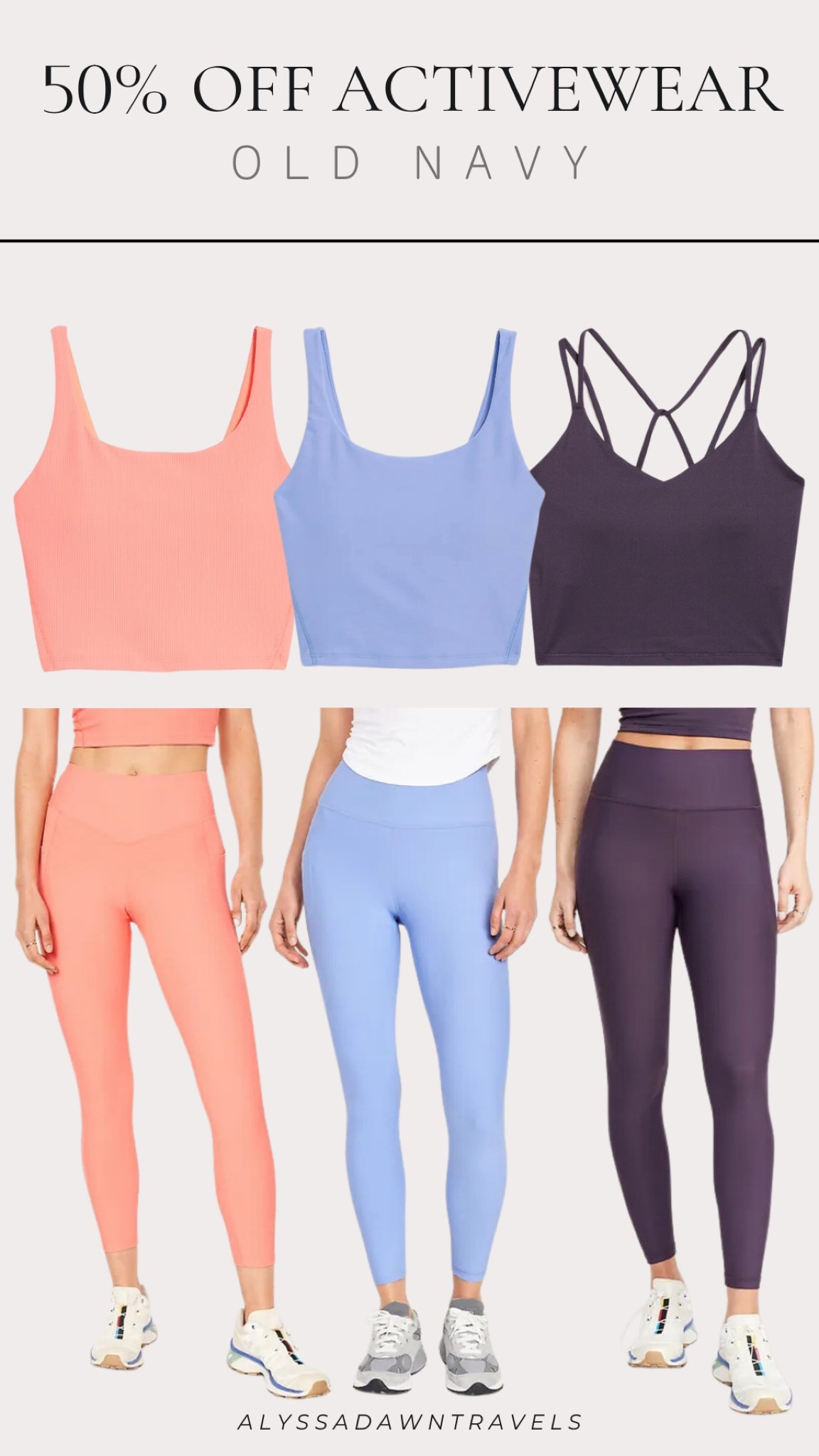 Shop my favorite activewear pieces of the Old Navy 50% off sale!

Yoga pants, sweatshirt, sports bra, leggings, new year, workout inspiration, workout outfit, shorts, sale alert

#LTKsalealert #LTKfitness #LTKtravel
