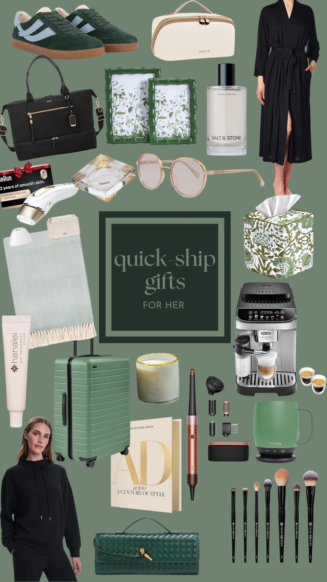 Last-minute gifting, handled 🎁✨ These quick-ship favorites for her are stylish, thoughtful, and still arrive in time — from cozy wardrobe staples and beauty must-haves to chic home finds she’ll actually use. Perfect for when you want it to feel planned (even if it wasn’t 😉).

#LTKGiftGuide #LastMinuteGifts #GiftsForHer #QuickShipGifts
#giftguideforher

#LTKGiftGuide #LTKHoliday #LTKOver40