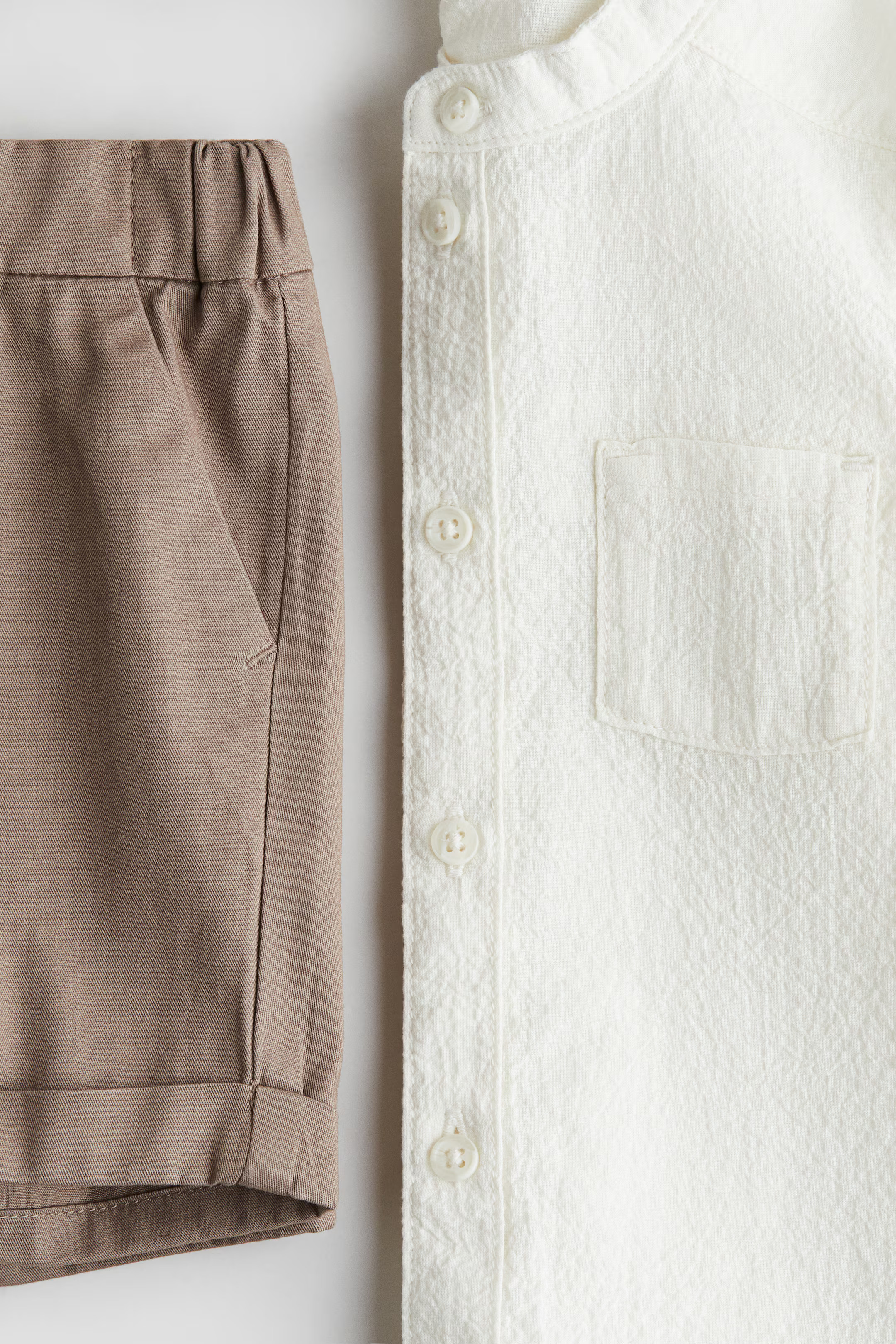 2-Piece Shirt and Shorts Set | H&M (US + CA)