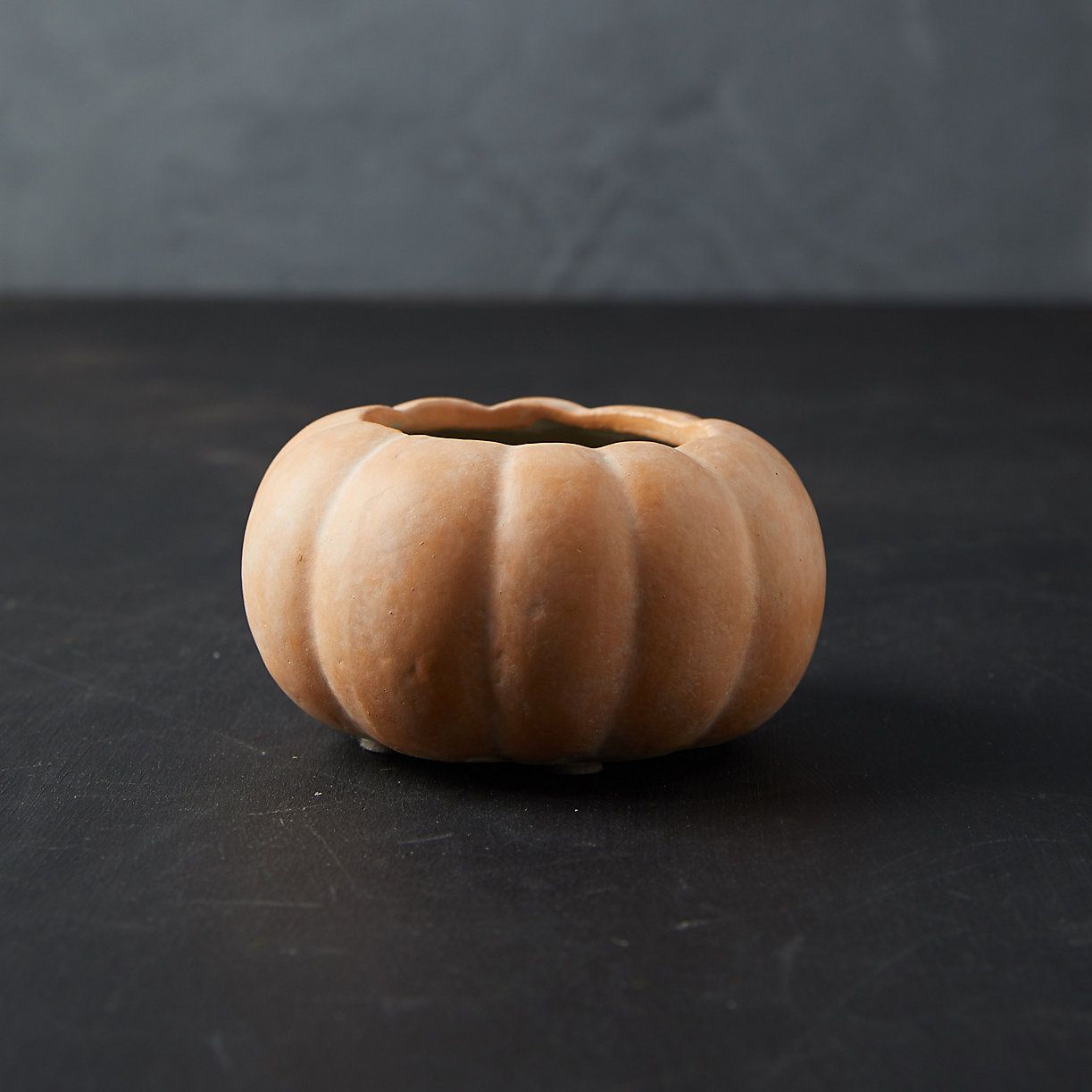 Ceramic Pumpkin Planter, Mini | Terrain