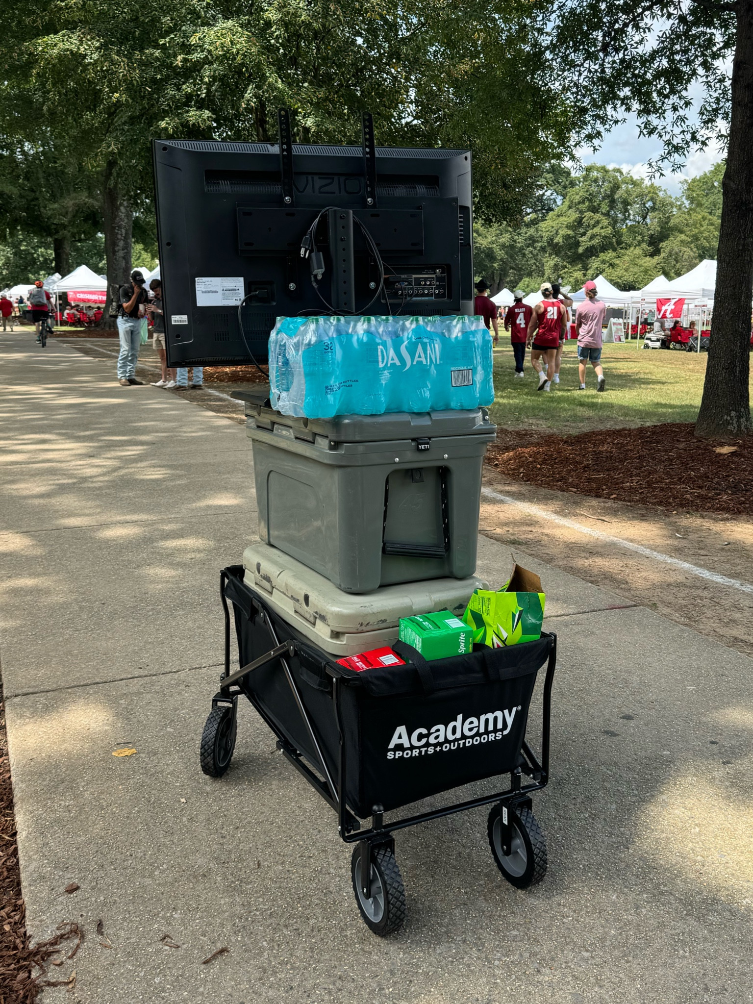 This wagon has saved my life many times at sporting events, trade shows, grocery hauls, etc!

#LTKFamily #LTKHome #LTKKids